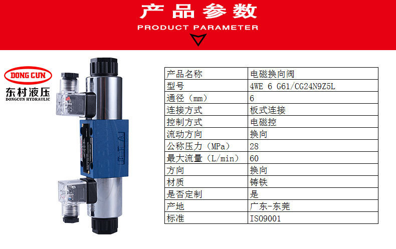 6X系電磁換向閥