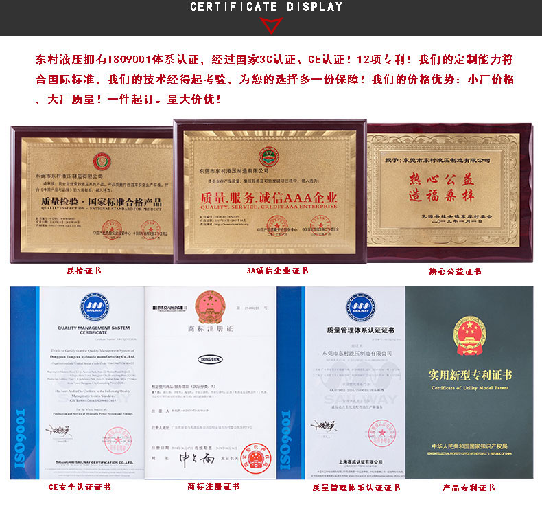 疊加式減壓閥